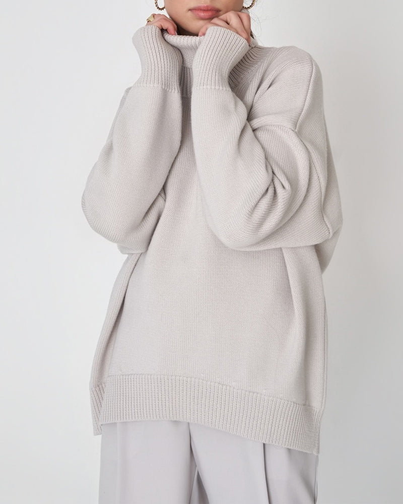 Marcia | Women's Oversized Roll Neck Jumper