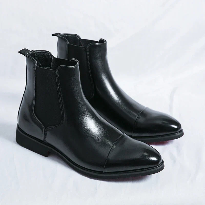 Radcliffe - Genuine Leather Chelsea Boots