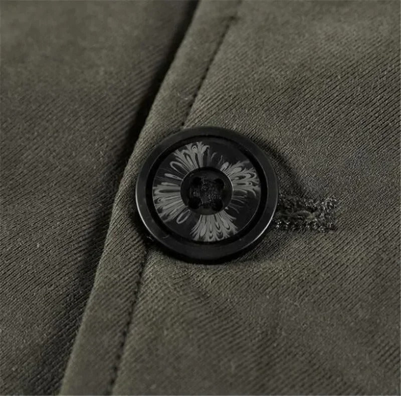 Men’s Winter Parka Jacket with Fur Collar – Warm, Durable & Timeless Style