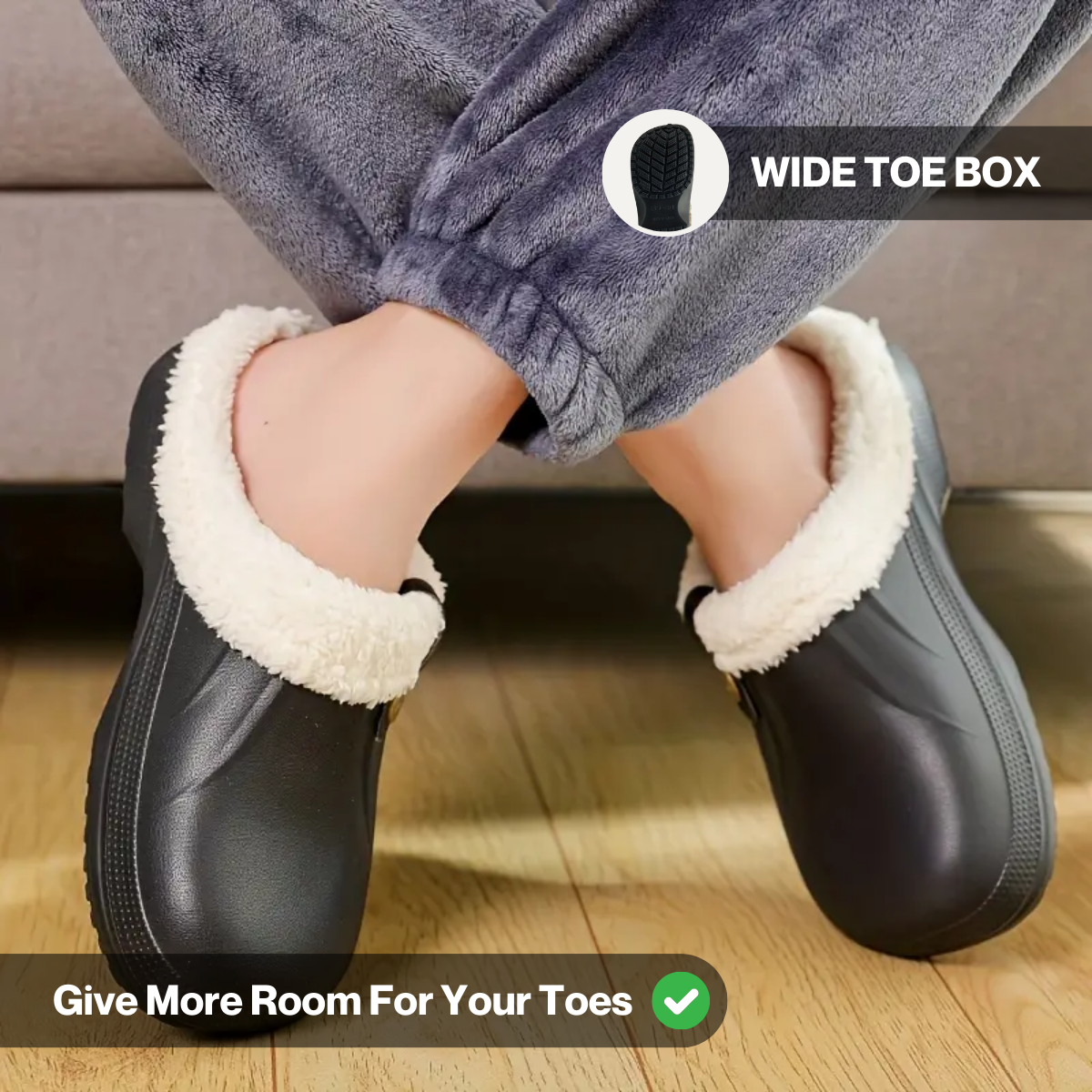 Overlane - Non-Slip Comfort Clog Mules